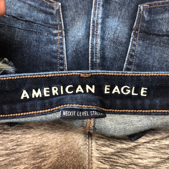 Hi rise shortie shorts Double zero - Picture 2 of 5